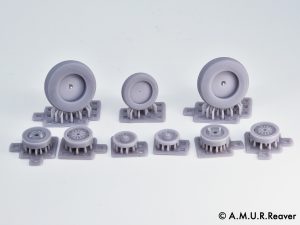 3D4853 RA-5C Vigilante Wheels